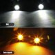 thumbnail image 5 of LED Motorcycle Mini Turn Signal light Red Brake lamp DRL Flashing Indicator Bullet clignotant moto For Honda for cafe racer 12V, 5 of 5
