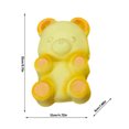 thumbnail image 2 of Squeeze Stress Toys, Slow Rising Squeeze, Sensory Squeeze Toys, Squeeze Toys Adults Relaxation, 1Pc 5X5X2 Inch Cute Gummy Bear Shaped Squeeze Relaxation Toys for Gentle Daily, 2 of 5