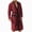 R217-Wine, variant on NOLDARES Mens Robe Cotton Terry Cloth Shower Bathrobe Spa Towel Bath Robes for Men(Sky Blue,L)