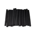 thumbnail image 1 of 100pcs Makeup Brush Mesh Cover Cosmetic Brush Protector Net Sleeve Guards (Black), 1 of 5