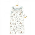 thumbnail image 2 of Hudson Baby Infant Girl Cotton Rompers, Enchanted Forest, 0-3 Months, 2 of 4