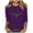 3-Purple, variant on Cavosen Carnival Day Womens 3/4 Sleeve T Shirts Casual Holiday Mardi Gras Crewneck Blouse Tree Graphic Print Shirts Festival Stylish Tops Dressy Going out Tees Party Tuesday White S