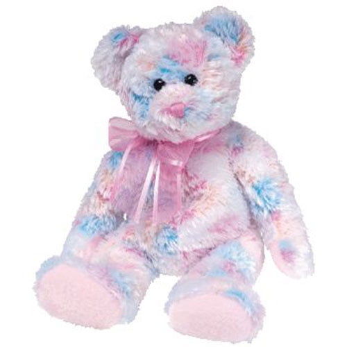 Curls Retired 2005 Ty Beanie Babie Curly Plush 5in Sitting Teddy Bear 40181 for sale online 