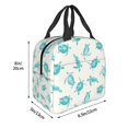 thumbnail image 3 of Disketp Turtle for Insulated Lunch Bag for Women and Men, Perfect for Work, Hiking, Picnic, 3 of 8