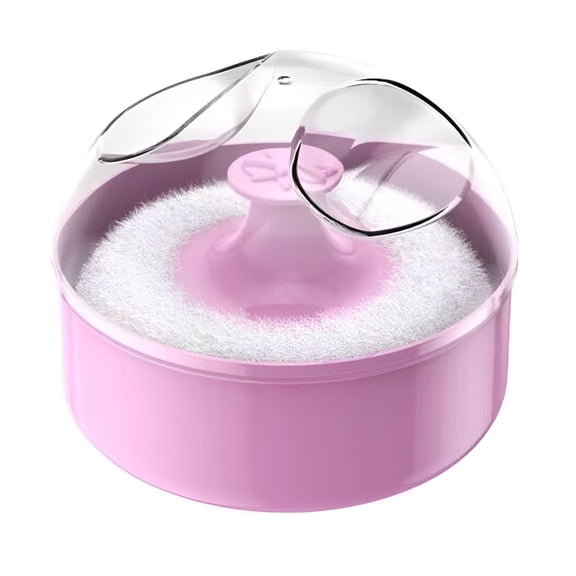 BPPEG Baby Powder Puff Soft Body Applicator for Newborn with Handle