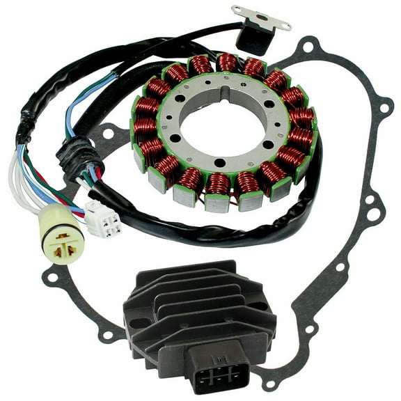 Stator & Regulator Rectifier for Yamaha Kodiak 400 YFM400 2000-2006 W/Gasket