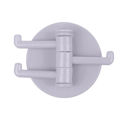 

LMZM Hanger Hook 3-split Wall Mouted ABS Door Hanger Hookd for Toilet
