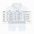 thumbnail image 3 of TOWED22 Toddler Baby Boy Girls Summer Clothes Print Romper Newborn Jumpsuit Country Stuff Navy,9-12 M, 3 of 4