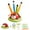 B, variant on Ladybug Themed Jump and Play Toy with Remote Control, Interactive Ring Game and Stomping Rocket, Outdoor Kids Workout Equipment for Fun Exercise and Motor Skills Development
