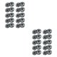 thumbnail image 4 of Qarigey Juego de 10 camisas cortavientos con cierres a presión invisibles que se mantienen elegantes y ajustados botones de presión para Type1 NO1, 4 of 6