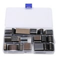 thumbnail image 2 of Leather Punch Cutter Set Leather Craft DIY Tool 39Pcs Hole Hollow Punch Cutter Set Leather Craft Belt Punching Tool, 2 of 8