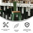 thumbnail image 6 of Flash Furniture Kai Commercial Grade Square Durable Vertical Back Bar Height Stool, Green, 6 of 13
