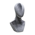 thumbnail image 4 of Xuanheng Mannequin Head Model Hat Rack Display Head for Headdress Headset Scarves Grey, 4 of 8