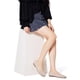 thumbnail image 2 of Zapatos planos casuales Frank Mully para mujer, punta cuadrada, punto nude, 2 of 8