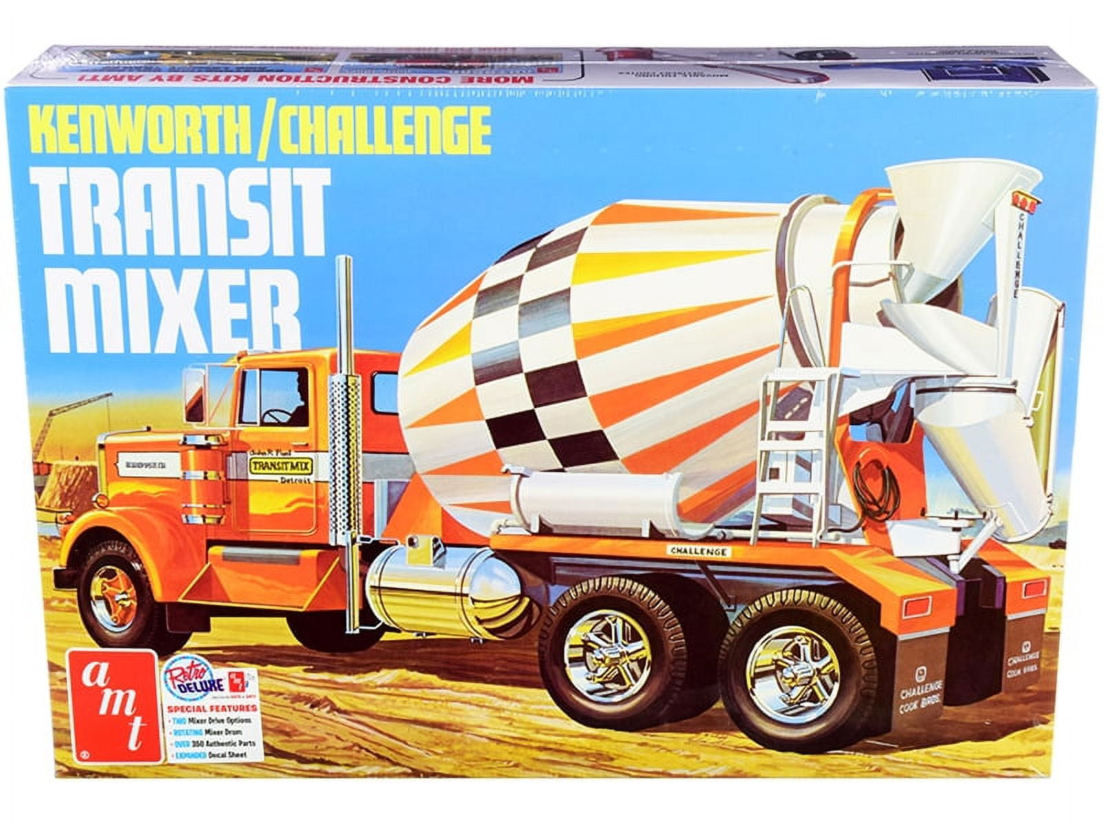 Canepa Kenworth T600A 1/25 Scale Plastic Model Truck Kit - AMT/Ertl, Skill Level 2, #6020 (1990)