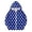 a-Blue227, variant on Girls Kids Polka Dot Print Zip Up Hoodie Jacket Long Sleeve Casual Loose Fit Hooded Coat With Side Pockets For Daily Loungewear Light Purple 6-7 Years