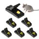 thumbnail image 1 of Trampas para ratones XCF paquete de 6 reutilizables para interiores y exteriores con recipiente para cebo desmontable, 1 of 4