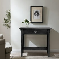 Leick Home Mission Console Table for Entryway Slate