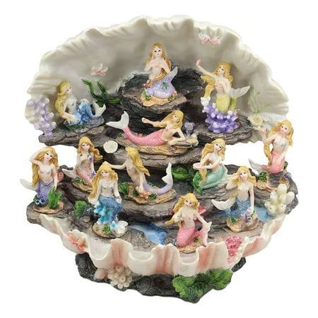 Miniature Mermaid Figurines Ebros 12.25