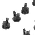 thumbnail image 4 of Lot de 200 supports de diode électroluminescente 3 mm, support de lampe LED en nylon 66, noir, clip de montage LED, 4 of 4