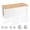 Medium, variant on Medium Cable Management Box Wooden Style Cord Organizer for Home Office