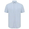 thumbnail image 1 of Henbury Chemise Oxford Ajustée à Manches Courtes Moderne pour Hommes, 1 of 3