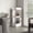 White, variant on 46" Tall Oak Corner Bar Storage / Keep Bar Essentials, Decorate Dining Room