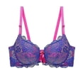 thumbnail image 2 of Sujetadores de encaje de talla grande para mujer, lencería sexy, sujetador súper push up, ropa interior femenina BC, 2 of 4