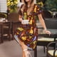 thumbnail image 3 of Disketp colorful fox para Vestido de Manga Corta para Mujeres, Vestidos de Verano para Mujeres, Casual y Holgado para la Playa, 3 of 6