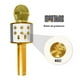 thumbnail image 5 of Microfono Karaoke Inalambrico Con Bluetooth y Bocina Altavoz Dorado Marthing Micrófono Bluetooth Con Mezclador Bocina Recargable Diversion y Entretenimiento Actividades de Karaoke y Familiares, 5 of 9