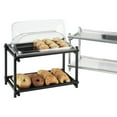 thumbnail image 5 of Cal-Mil 325-12-13 Trays, 12" W x 20" D x 1" H, Black, 5 of 6