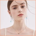 thumbnail image 6 of 10pcs Stainless Steel Earring Hooks Hypoallergenic French Earring Fish Hooks with Beaded Chains and Pinch Bails, 20pcs Clear Earring Backs for DIY Jewelry Making Supplies, 6 of 8