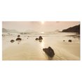 thumbnail image 2 of Sunrise over Rocky Sea Panorama - Modern Seashore Canvas Art, 2 of 3