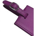 thumbnail image 2 of Magnetic Luggage Tag, 2pk, Purple TR1260PR, 2 of 5