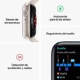 thumbnail image 4 of Smartwatch Apple Serie 8 GPS caja aluminio gris 41MM correa deportiva negro, 4 of 4
