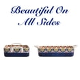 thumbnail image 3 of Bico Tunisian Stoneware Baking Dish, Lasagna Pan, Medium Rectangular Baking Pan, Casserole Dish, Microwave, Dishwasher and Oven Safe, 3 of 3
