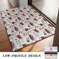 thumbnail image 3 of White Christmas Truck and Tree Pattern Door Rugs,Washable Non Slip Door Mats Indoor,Decorative Door Mats,Entry Mat Indoor for Entrance,Bedroom,Kitchen,Bathroom,20"x32", 3 of 6