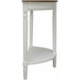 thumbnail image 4 of Pemberly Row Traditional Console Table in Driftwood and White Wood Finish, 4 of 6