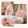 thumbnail image 5 of Yhmxh Twin Reading Bed Headboard Pillow for Colleage Dorm, 39.37"x21.65" Soft Lace Backrest Cushion, Long Backrest Positioning Support Cushion for Sleeping Reading Backrest Pillow, 5 of 6