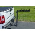 Hyper Tough 120lb HitchMounted Folding 4Bike Carrier for All Vehicles Fits 1.252in Hitches