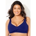 thumbnail image 4 of Swimsuits for All Women's Twist Front Bikini Top, 4 of 6