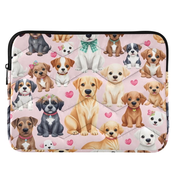 ALAZA Dogs Cute Pattern Laptop Sleeve Case for 13-14 Inch Computer Cover Bag Medium