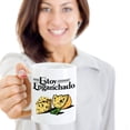 thumbnail image 2 of Estoy Enganchado Cheese Coffee & Tea Gift Mug for Spanish Speaking Hispanic Men & Women Cheese Lovers, 2 of 4