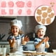 thumbnail image 4 of Juego de cortadores de galletas Cateissary Rosa, 4 of 6
