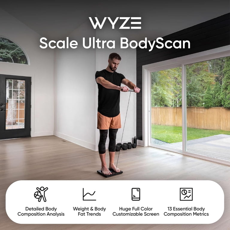 Wyze Scale Ultra BodyScan with Handle, Body Composition photo 2