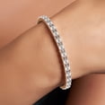thumbnail image 2 of Diamond Tennis Bracelet | 20 Carat IGI Certified Lab Grown Diamond Bracelet Line 7" | 14K in Rose Gold | Annette Emerald Lab Diamond Tennis Bracelet | FG-VS1-VS2 Quality | Friendly Diamonds, 2 of 5