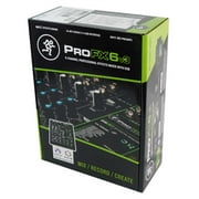 Mackie ProFX6v3 6-Channel Pro Effects Mixer w/USB ProFX6 v3+XLR+1/4 Cables