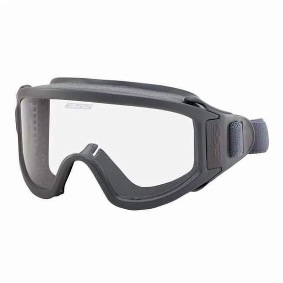 ESS Striketeam WF Wildland Goggles, Clear Lens One-Piece Wrap-Around Strap, No Face Padding