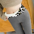 thumbnail image 3 of LYXSSBYX Leggings for Women Plus Size Fashion Casual Women Printed Span Ladies High Waist Keep Warm Leggings Pants, 3 of 9