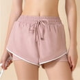 thumbnail image 2 of Summer Saving! 2 in1 Running Shorts for Womens 2025 Plus Size High Waist Fashion Sexy Casual Fitness Workout Elastic High Waist Fake Two Piece 2 in1 Running Shorts, 2 of 6
